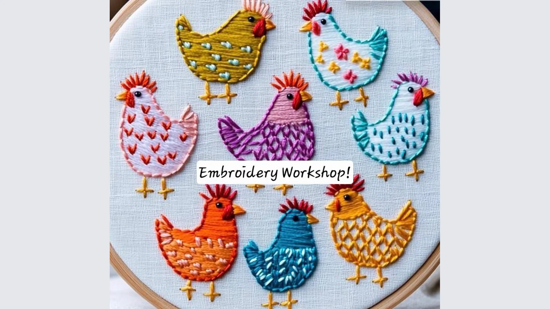 Embroidery Workshop