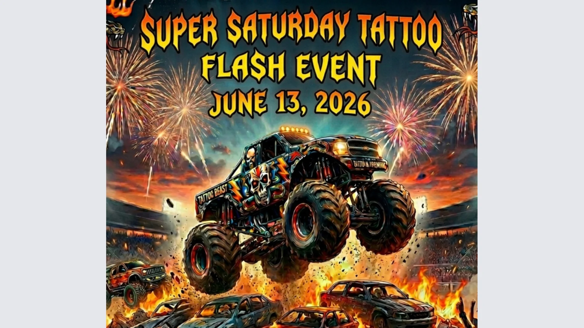 Super Saturday Tattoo flash event