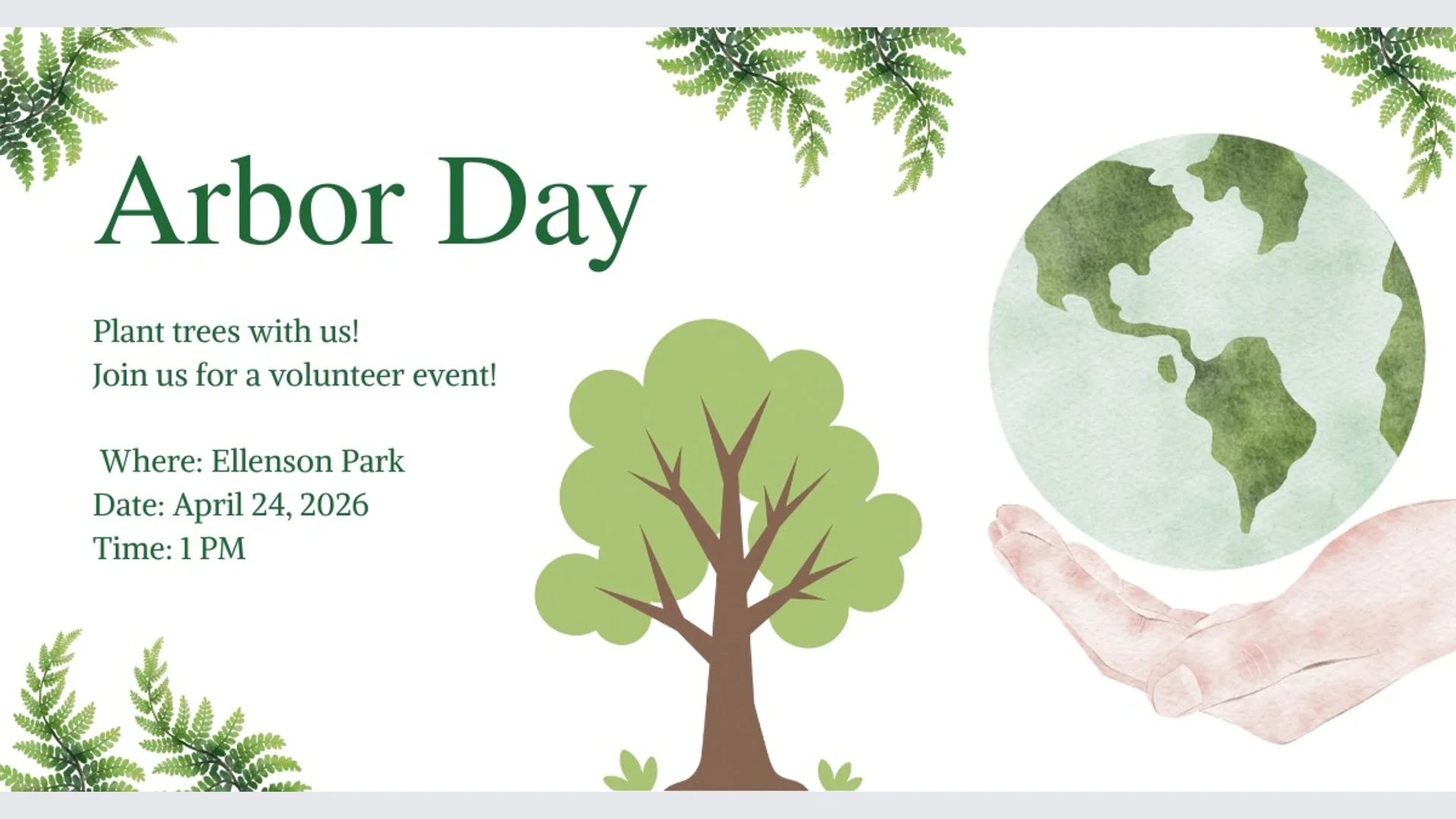 Arbor Day Tree Planting!