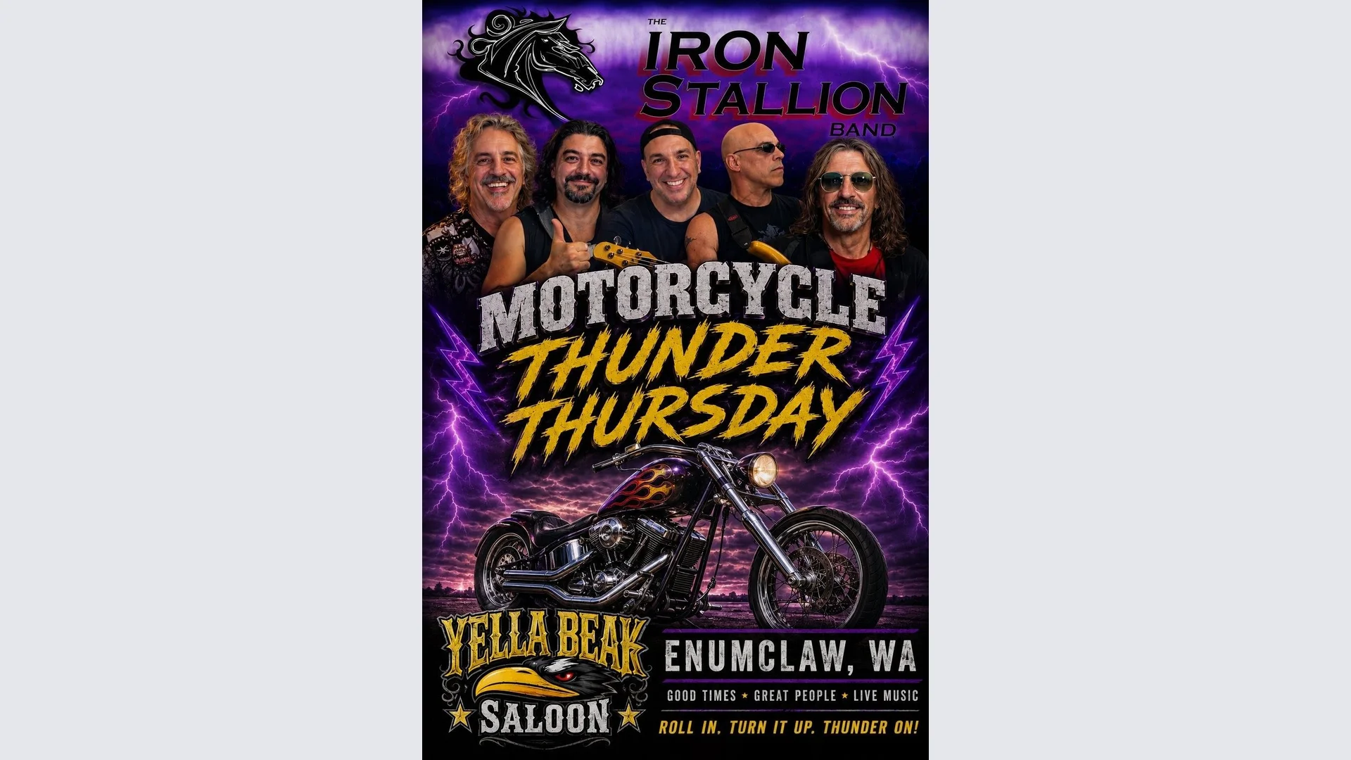 “Thunder Thursday” w/ Iron Stallion Band