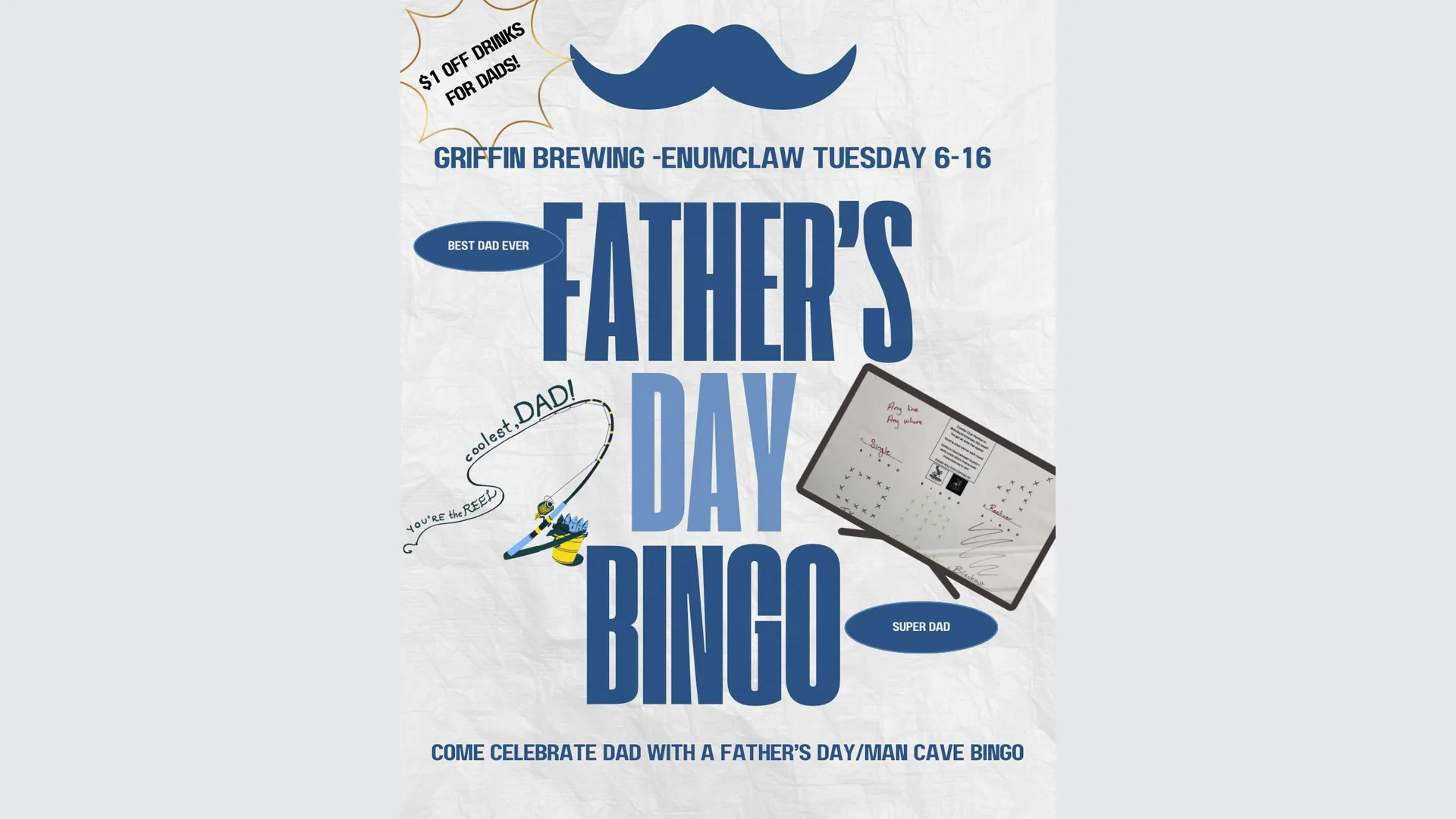 Father’s Day Bingo at Griffin Brewing