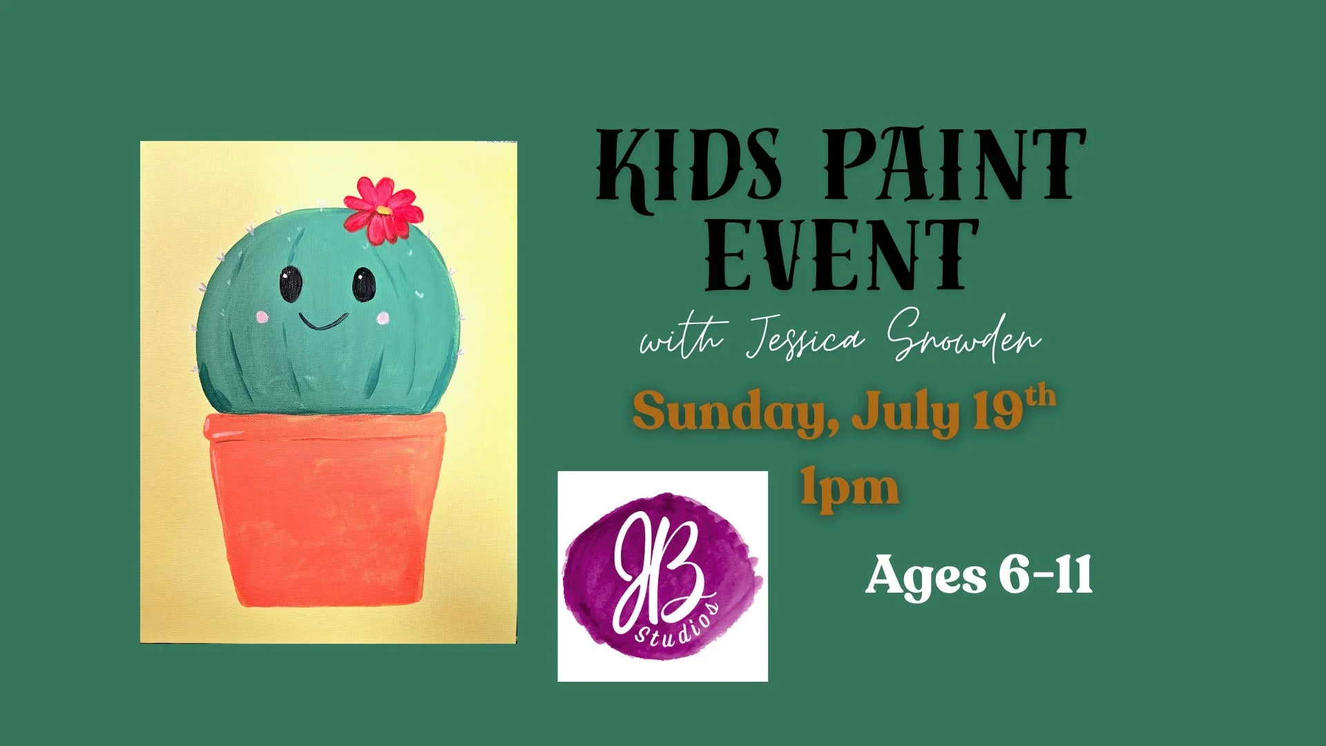 Kids Summer Paint Event