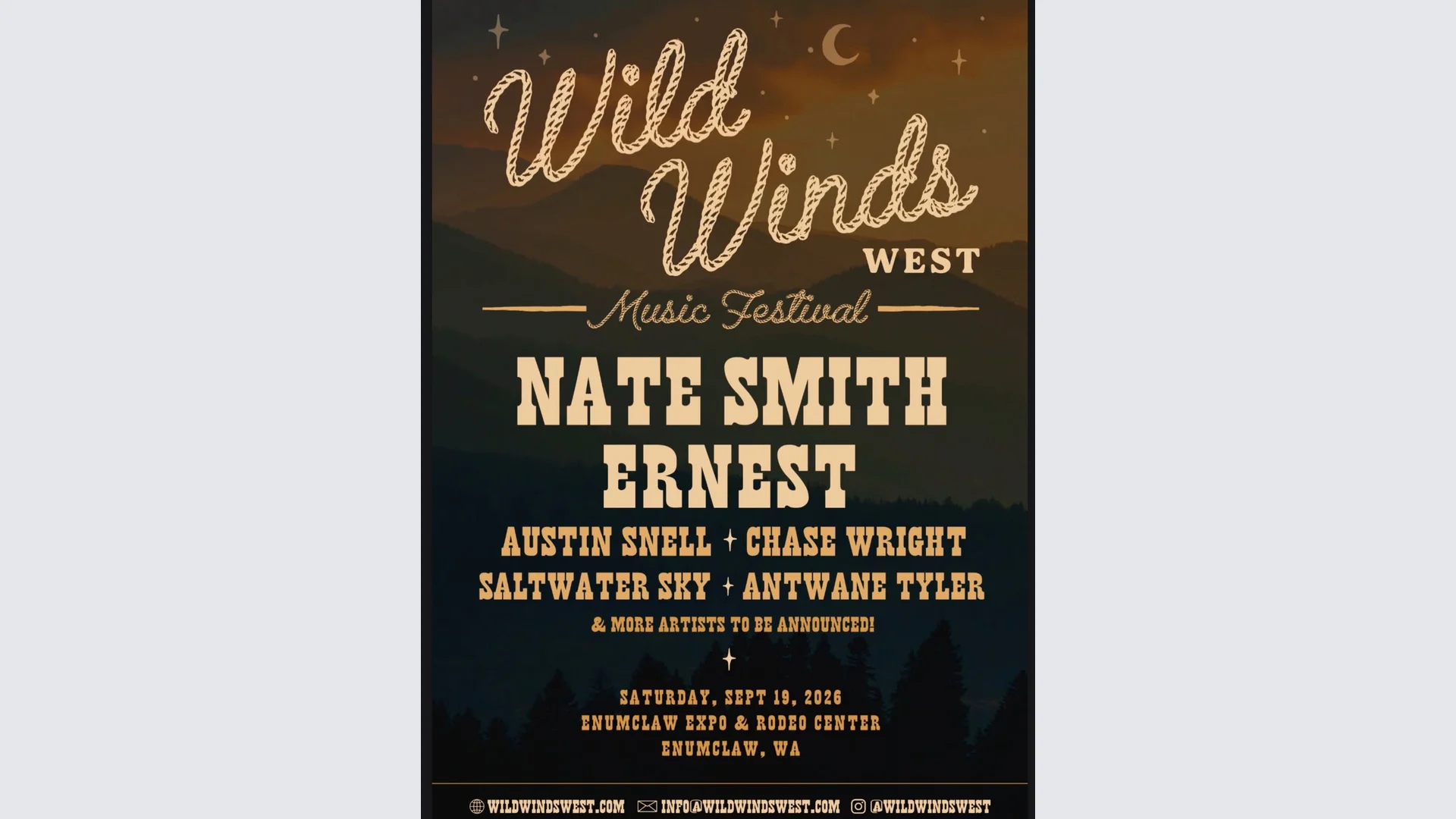 Wild Winds West Music Festival