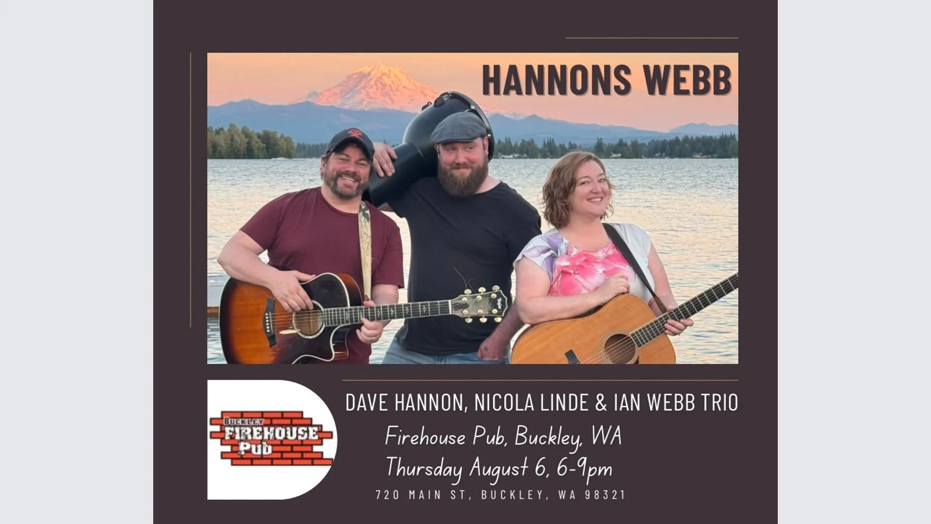 Hannons Webb Live at Firehouse Pub