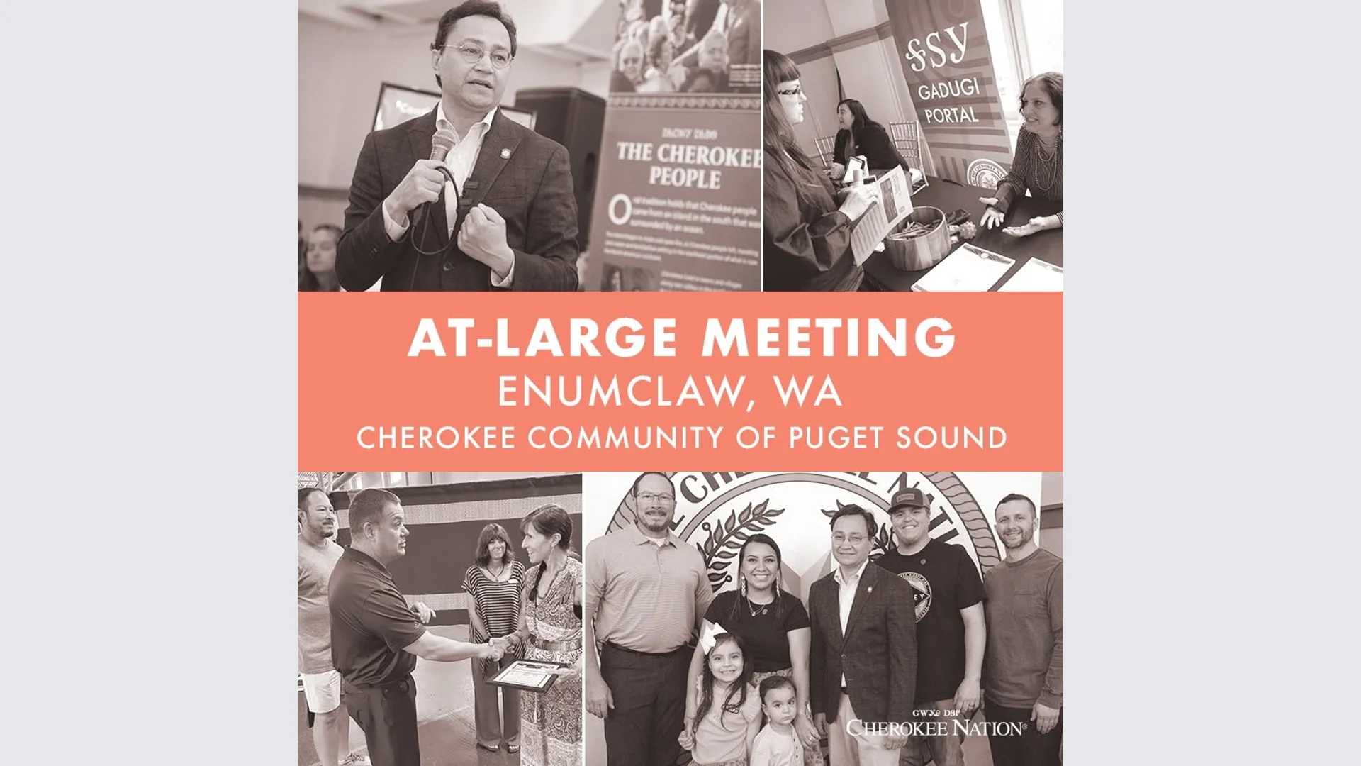 Cherokee Nation At-Large Meeting – Washington