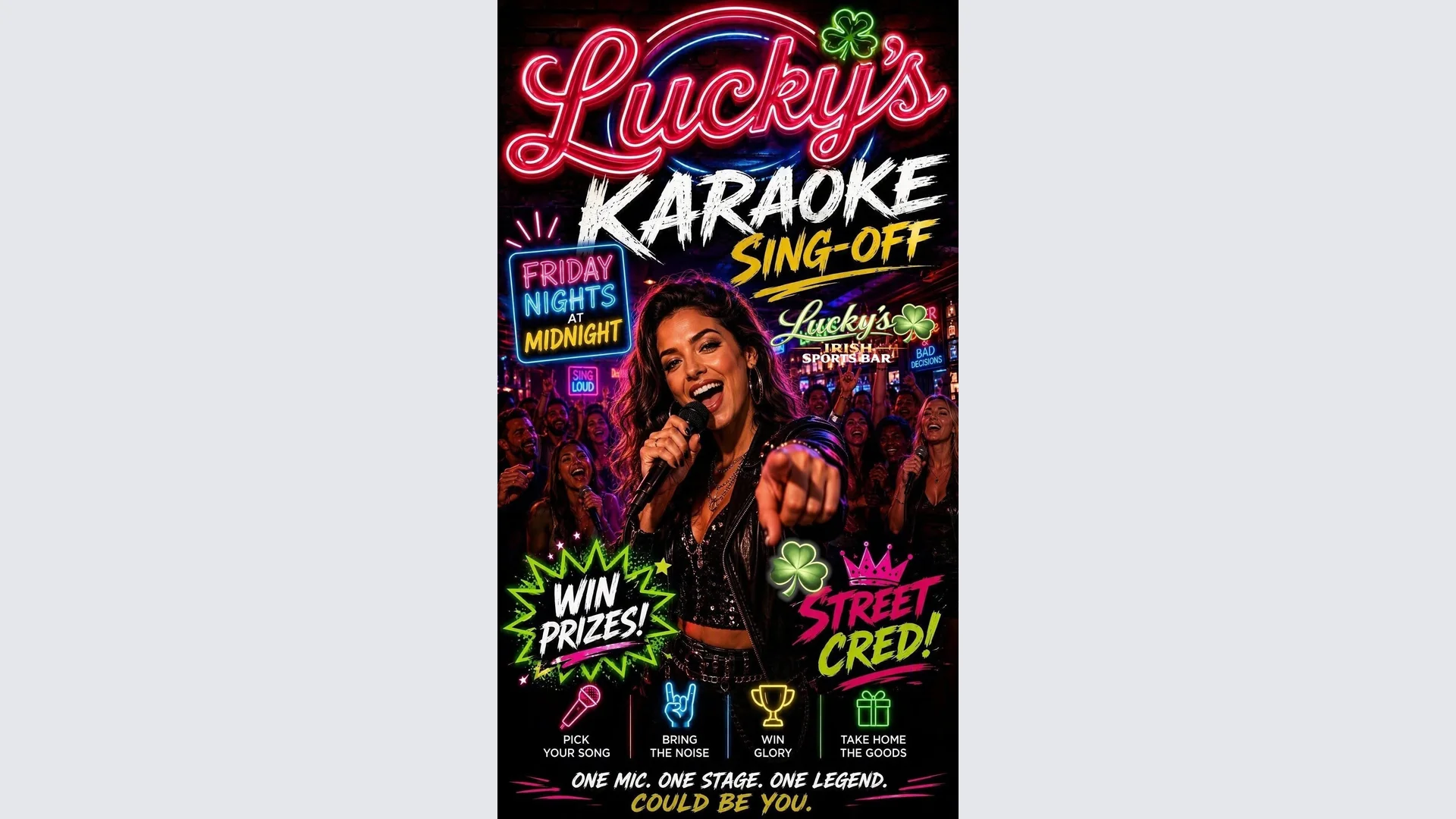 Lucky’s Karaoke Sing-Off