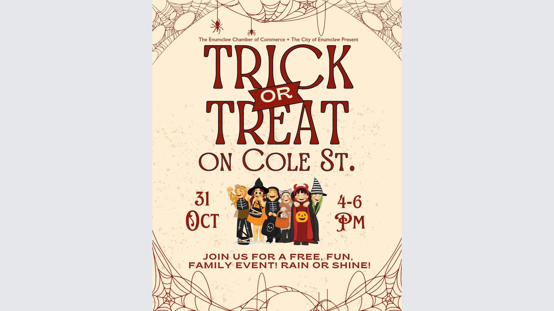 Trick or Treat on Cole
