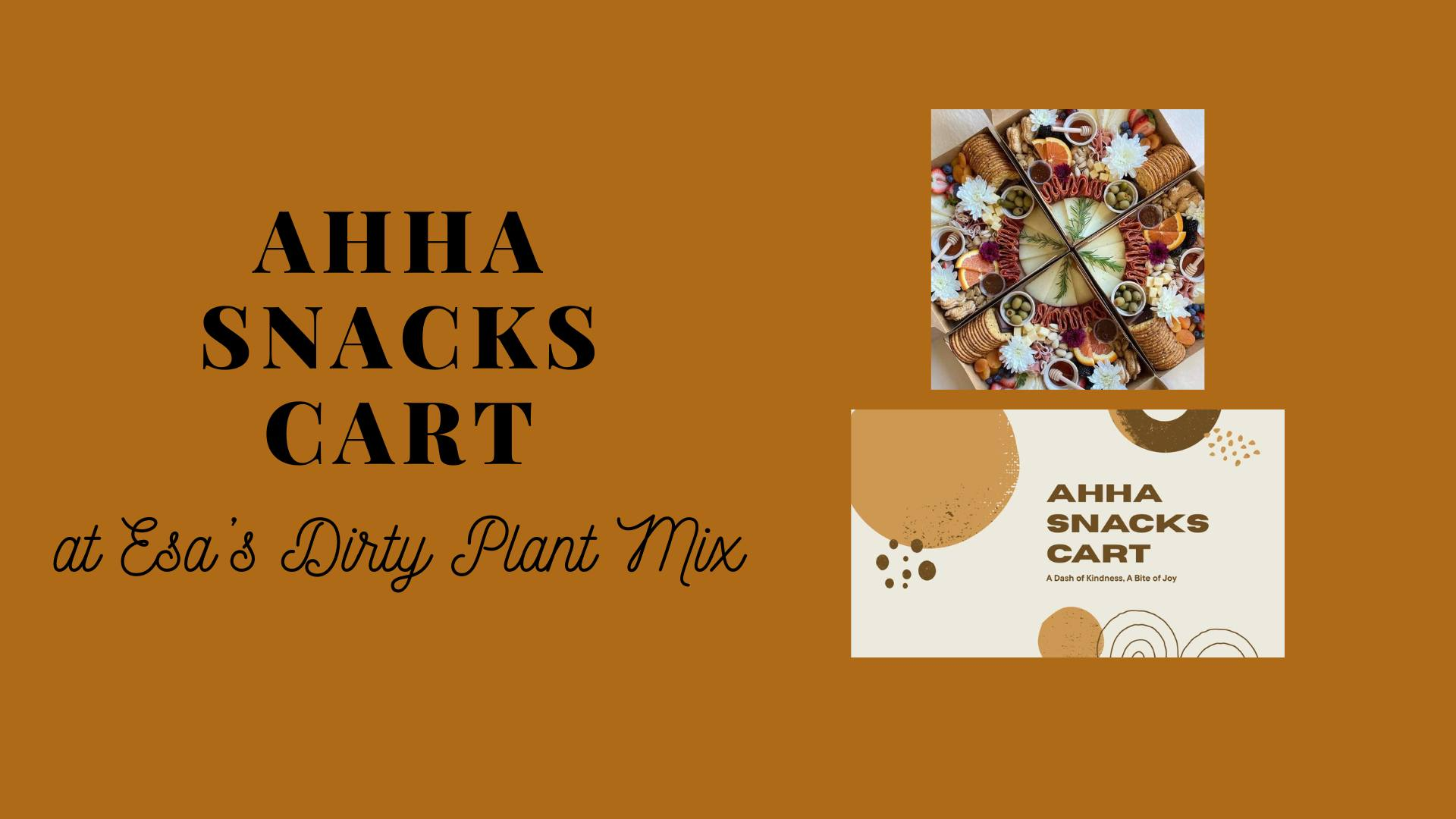 Pop-Up Event: aHHa Snacks Cart