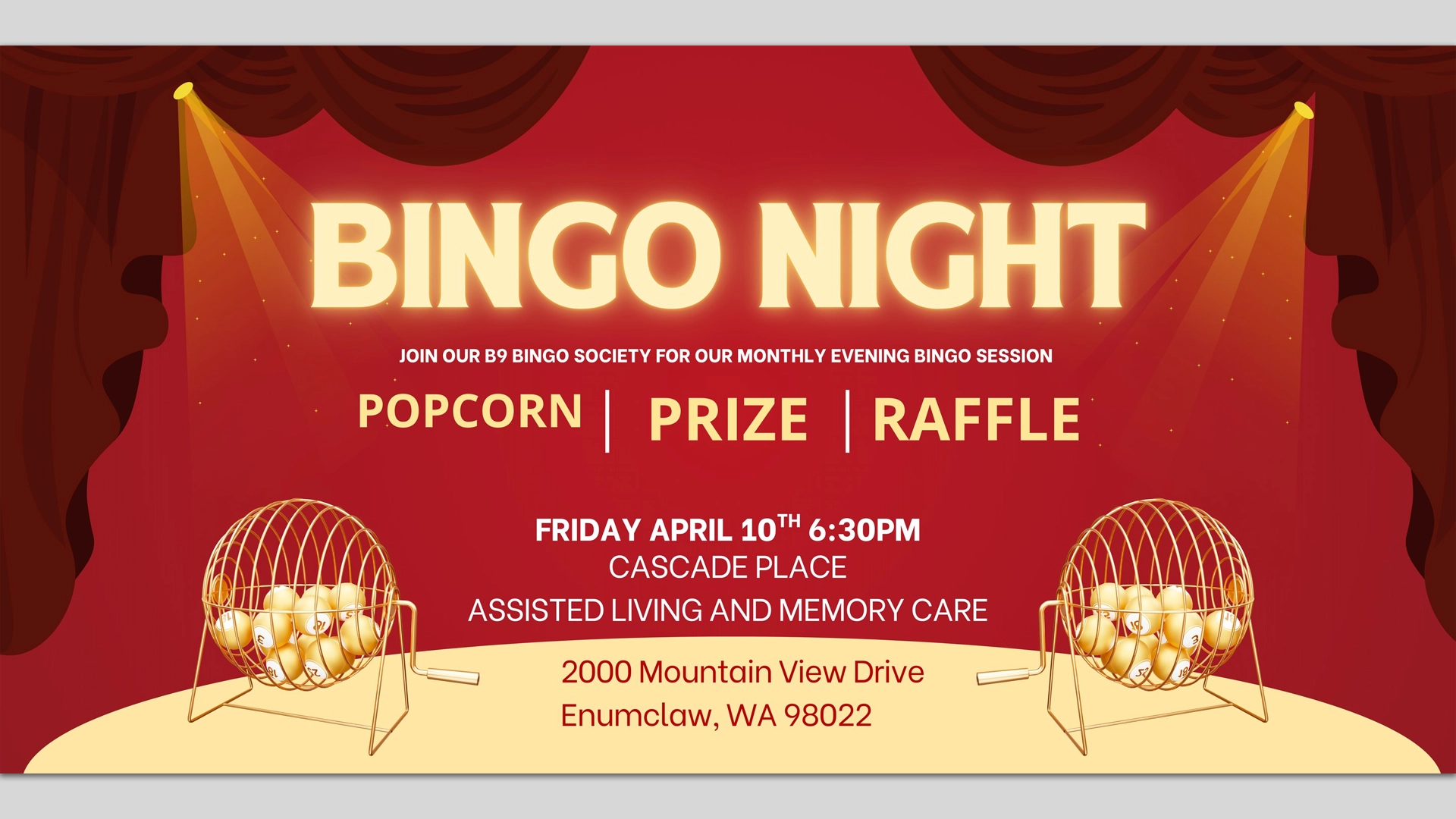 Evenings with the B9 Bingo Society