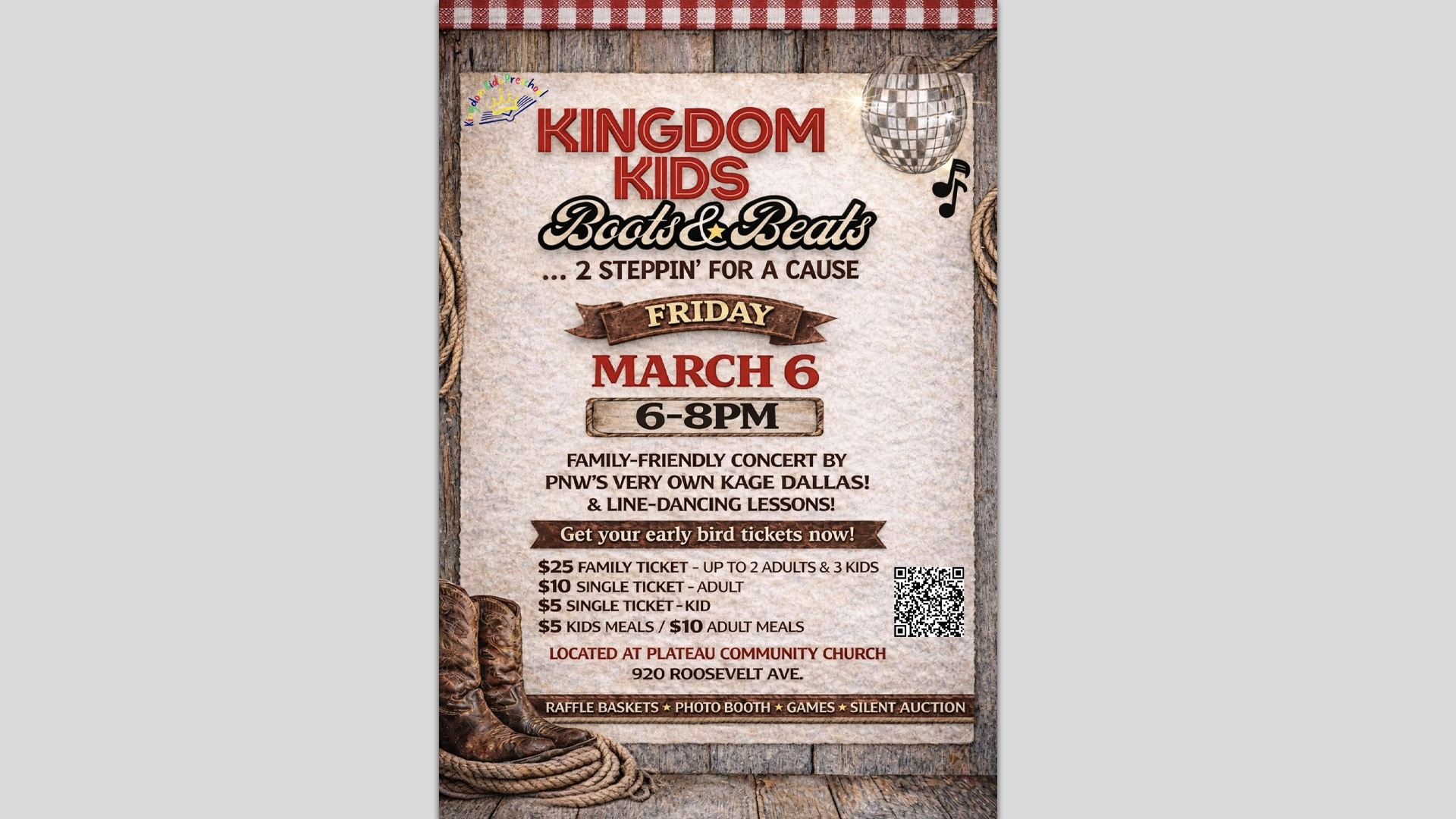 2nd Annual Boots and Beats – 2 Steppin’ for a Cause