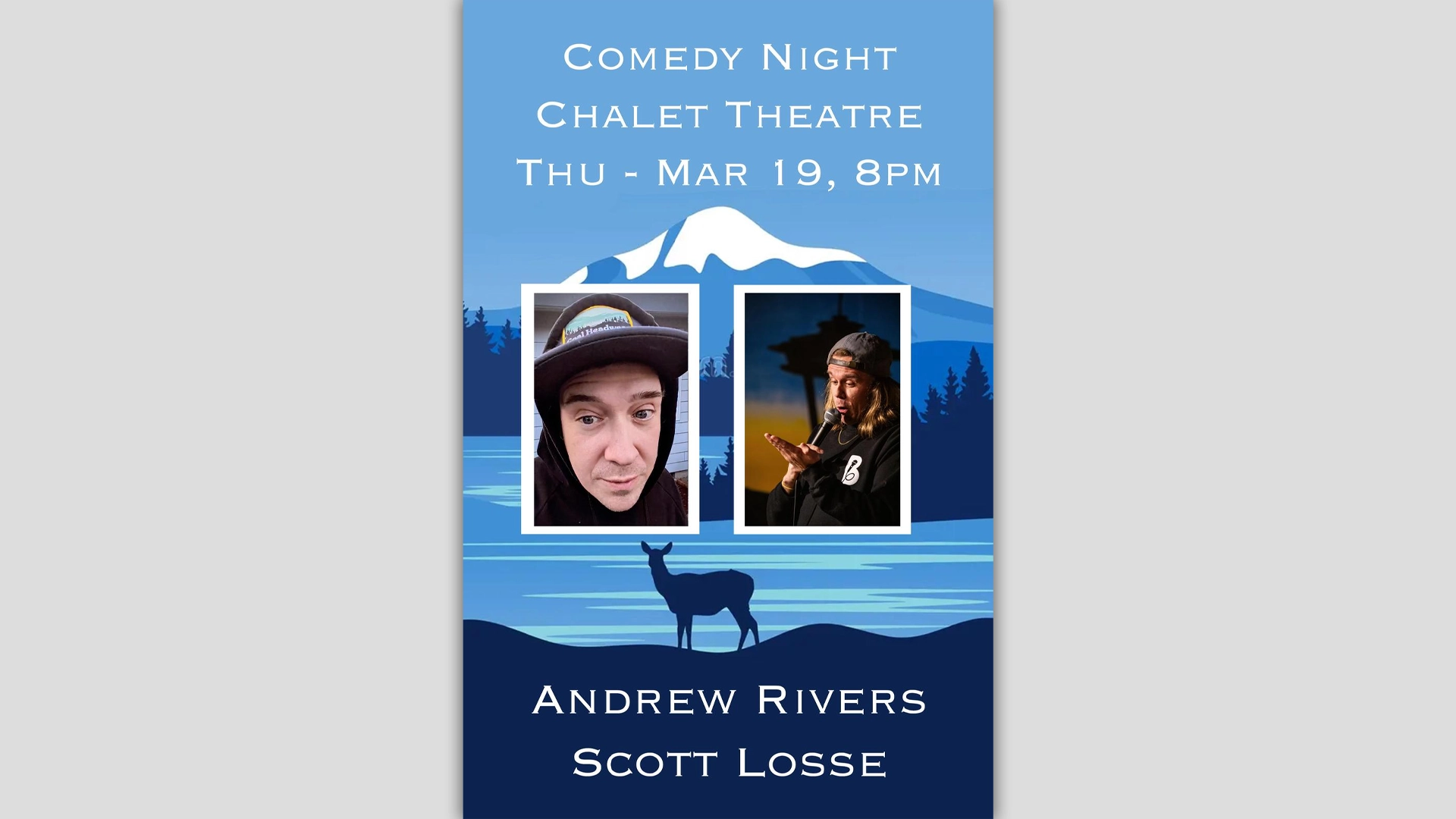 Live Comedy Night: Andrew Rivers & Scott Losse
