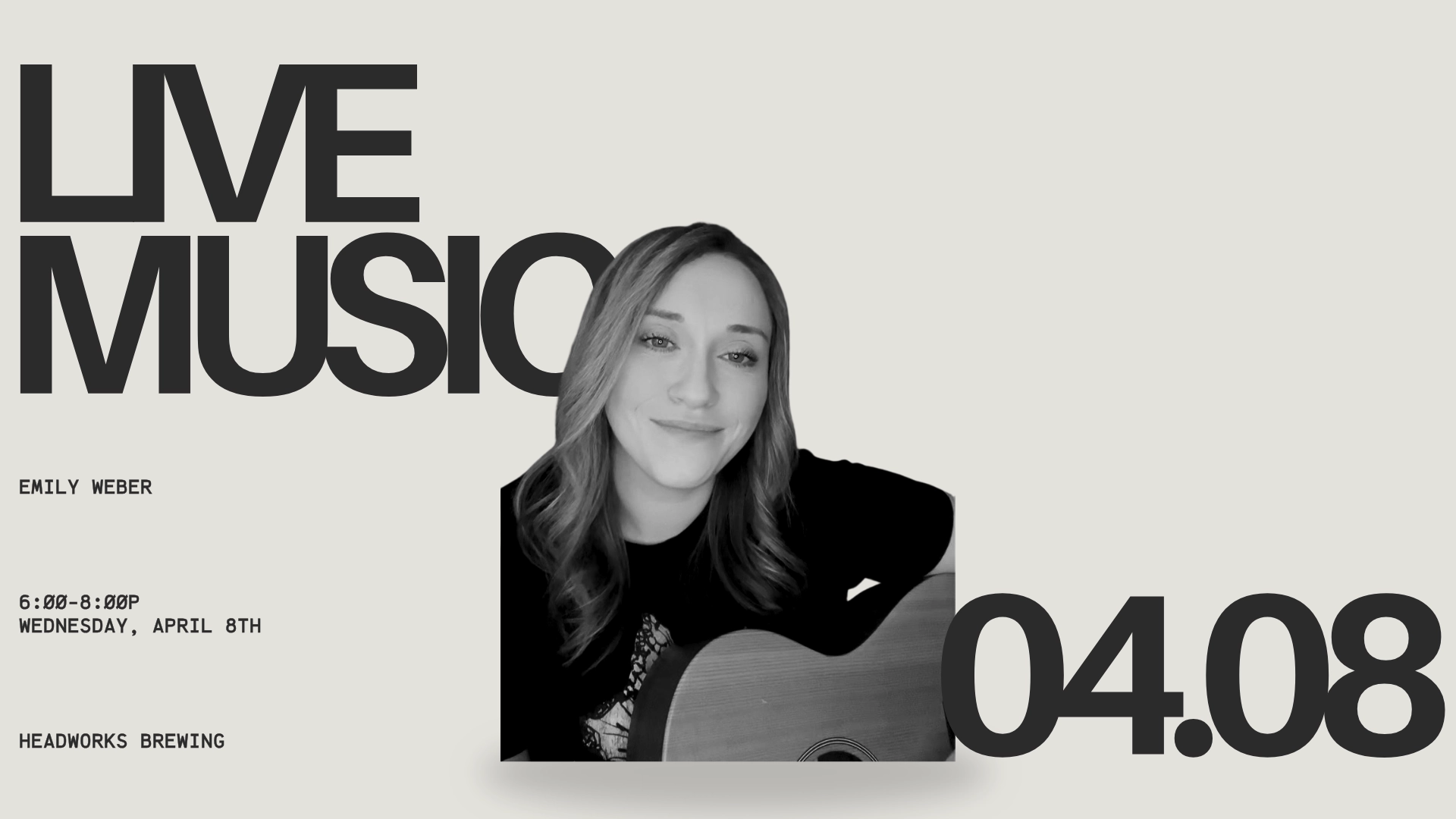 LIVE MUSIC: Emily Weber