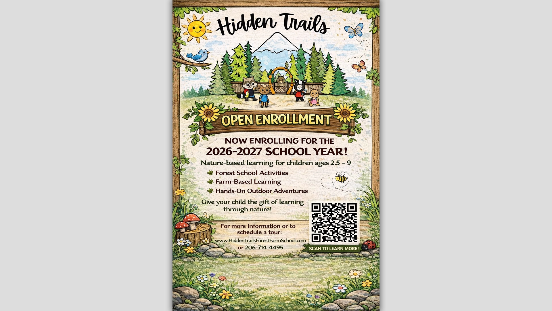 Prospective Families Open Forest & Farm