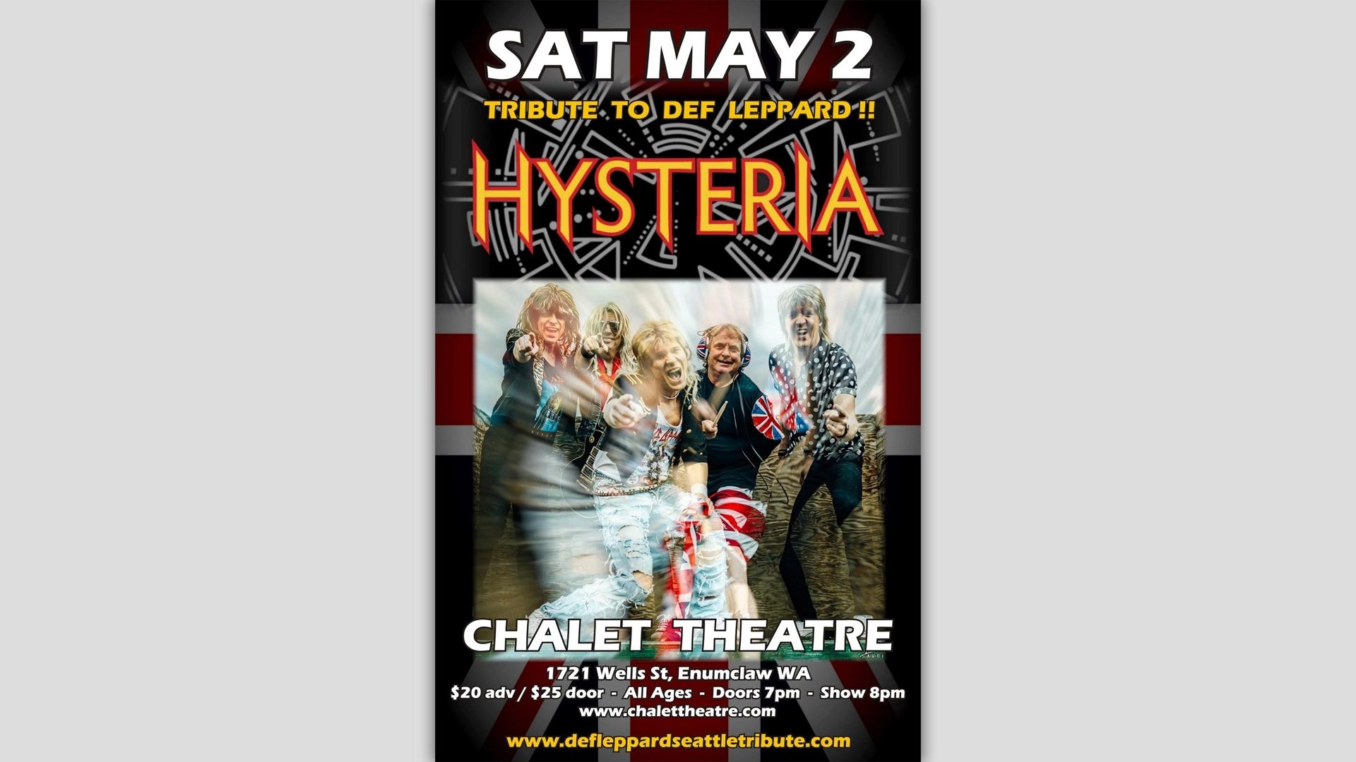 Hysteria – Def Leppard Tribute Live