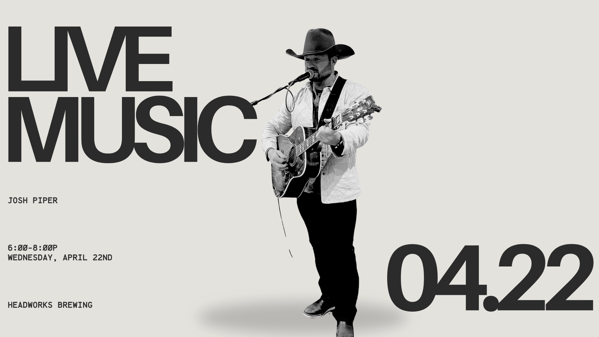 LIVE MUSIC: Josh Piper