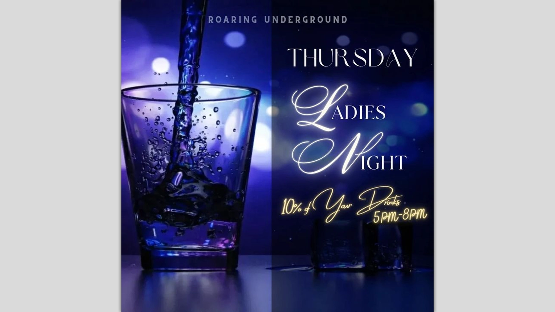 Ladies Night – Every Thursday