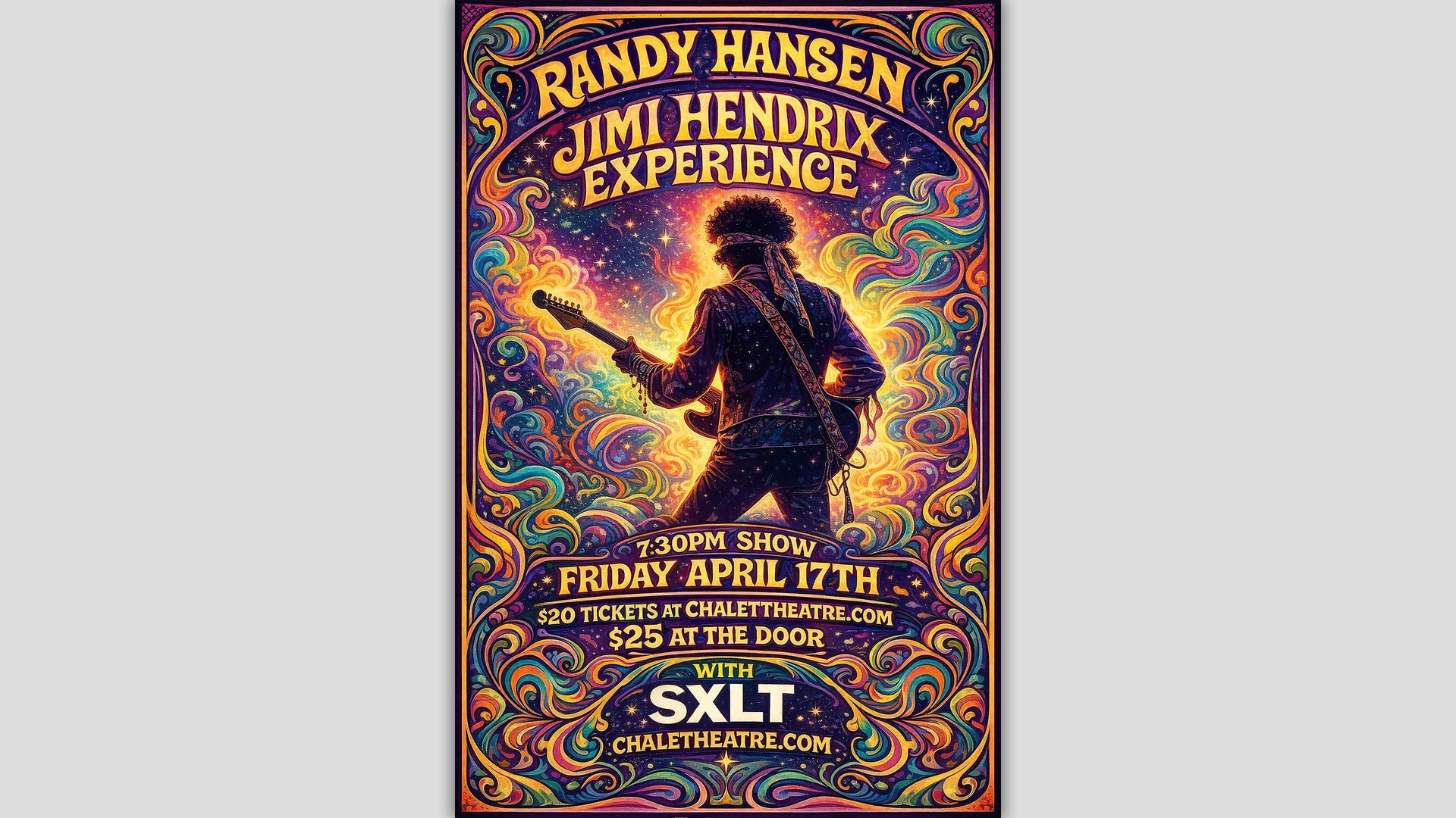 Randy Hansen Jimi Hendrix Tribute Concert