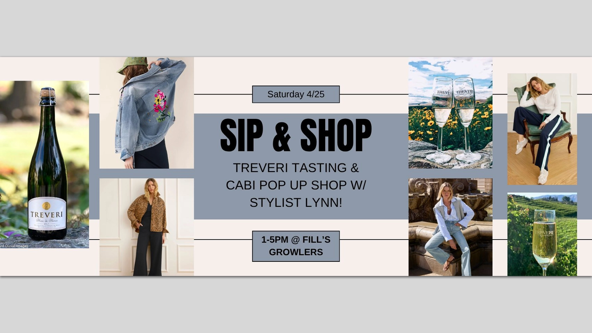 Sip & Shop - Treveri Tasting and Cabi Pop Up w/ Personal Stylist