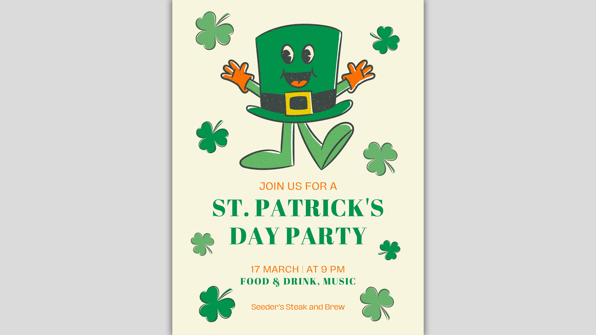 St. Patrick's Day Party