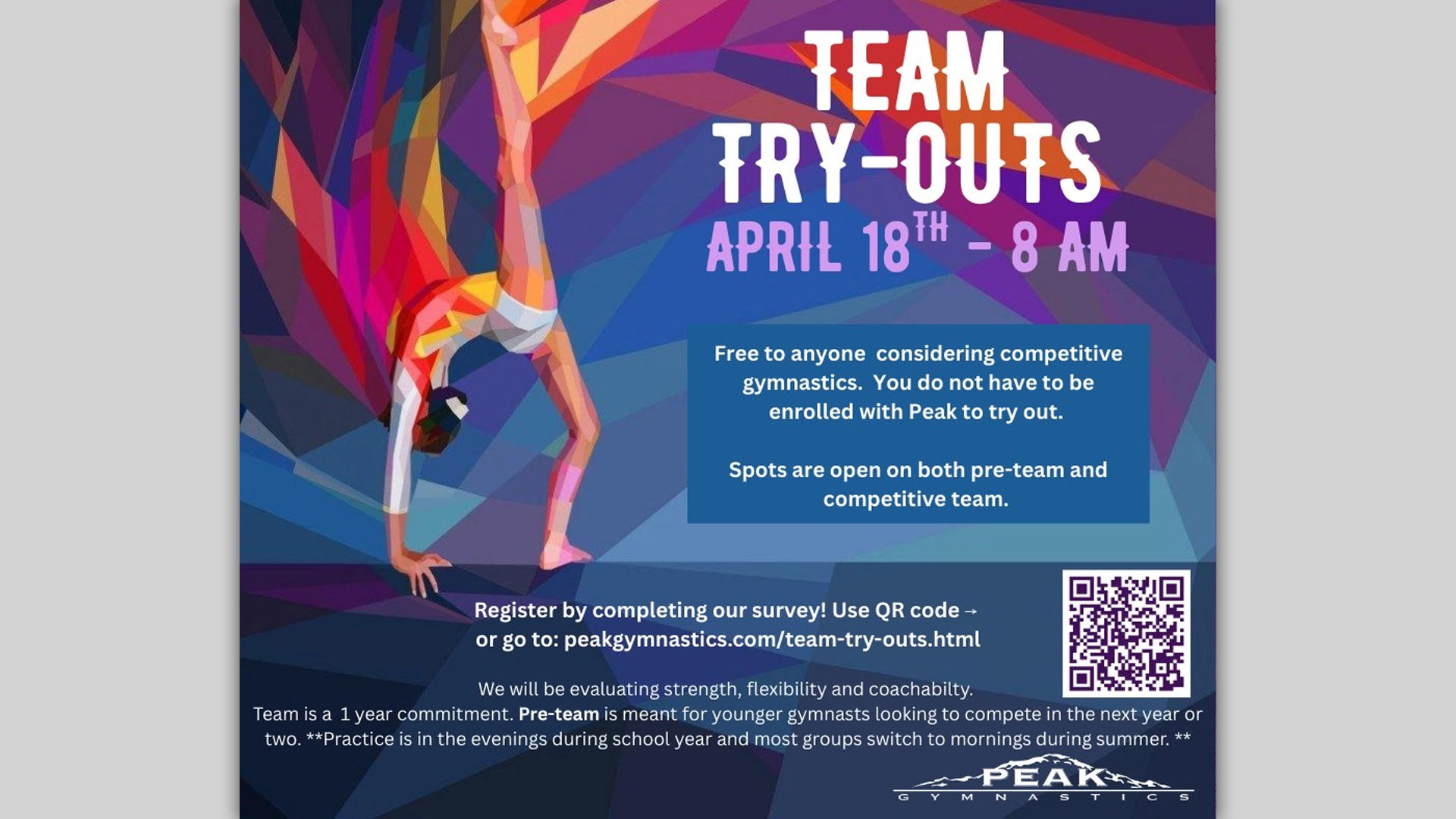 Team Try-Outs