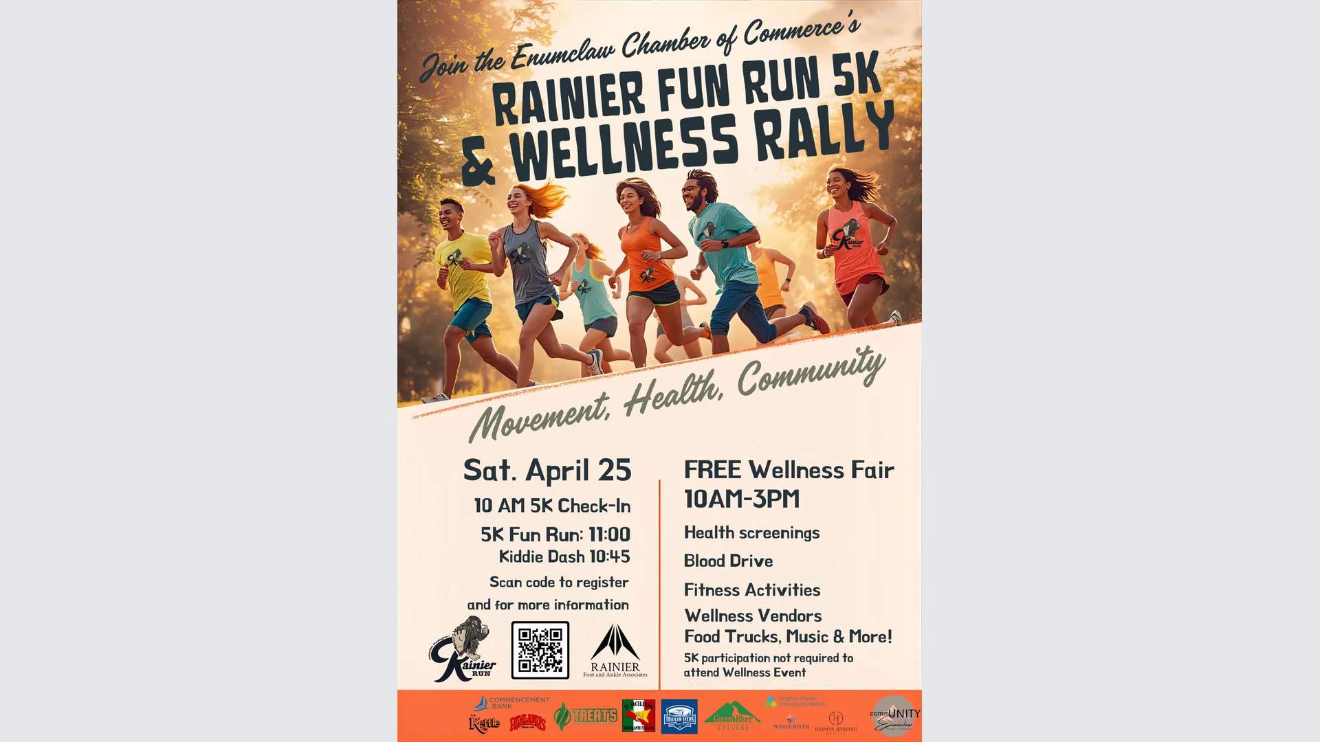 Rainier Run and Rally 5K