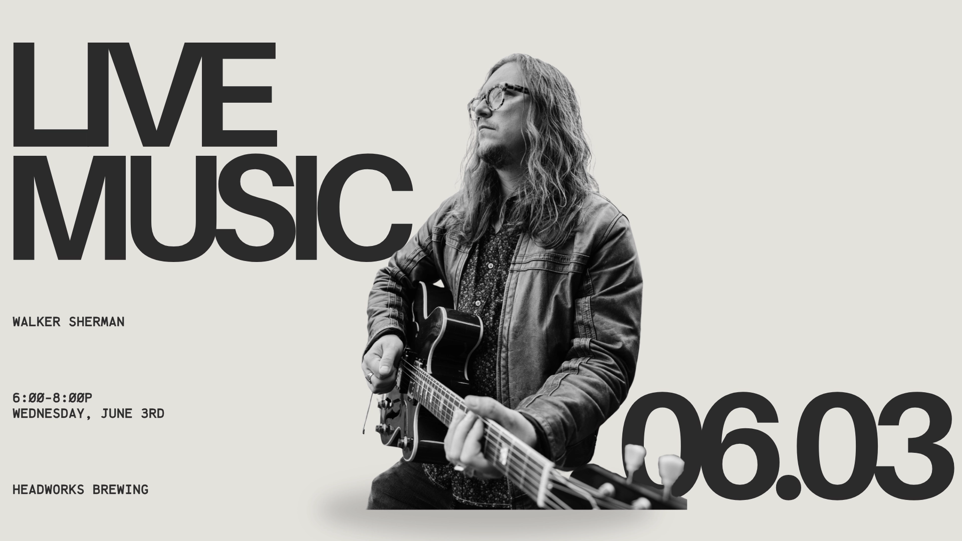 LIVE MUSIC: Walker Sherman